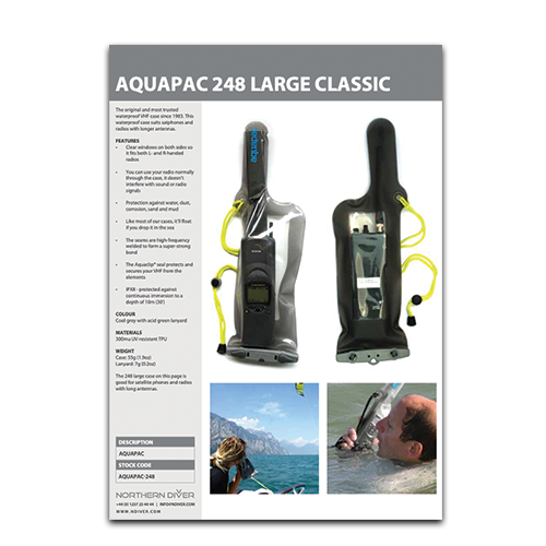 Aquapac 248 Large Classic Datasheet 