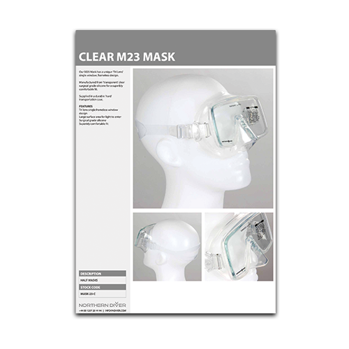 Clear M23 Mask Datasheet