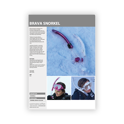 Brava Snorkel Data Sheet