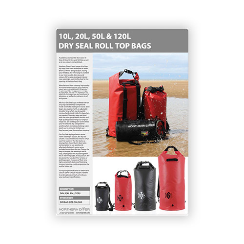 Dry Seal Drybags Data Sheet