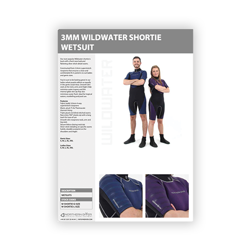 Wildwater Data Sheet