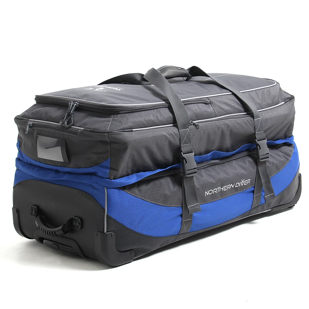 Voyager 139L Maxi-Quest Wheeled Clamshell Travel Bag | Northern Diver