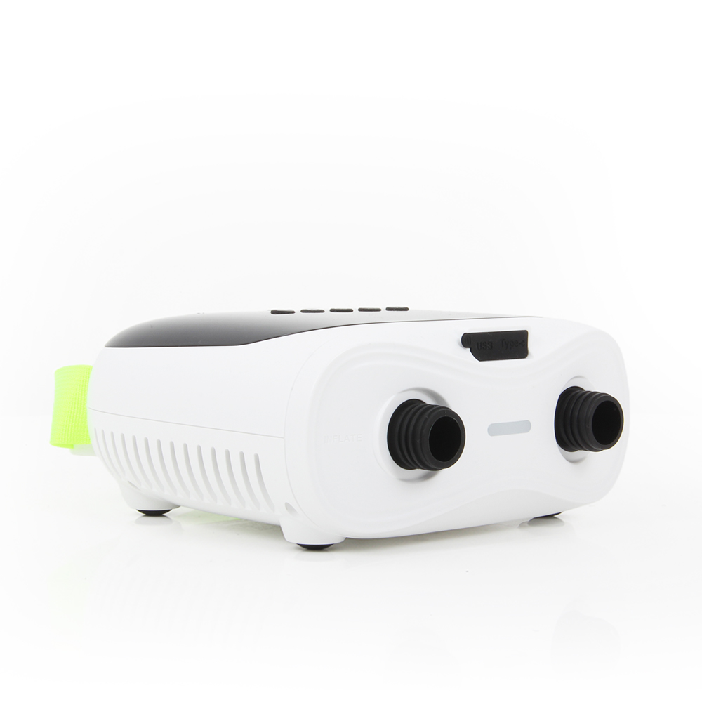 Rechargeable Air Pump | A dual-motor inflation system which has a maximum pressure of 20PSI