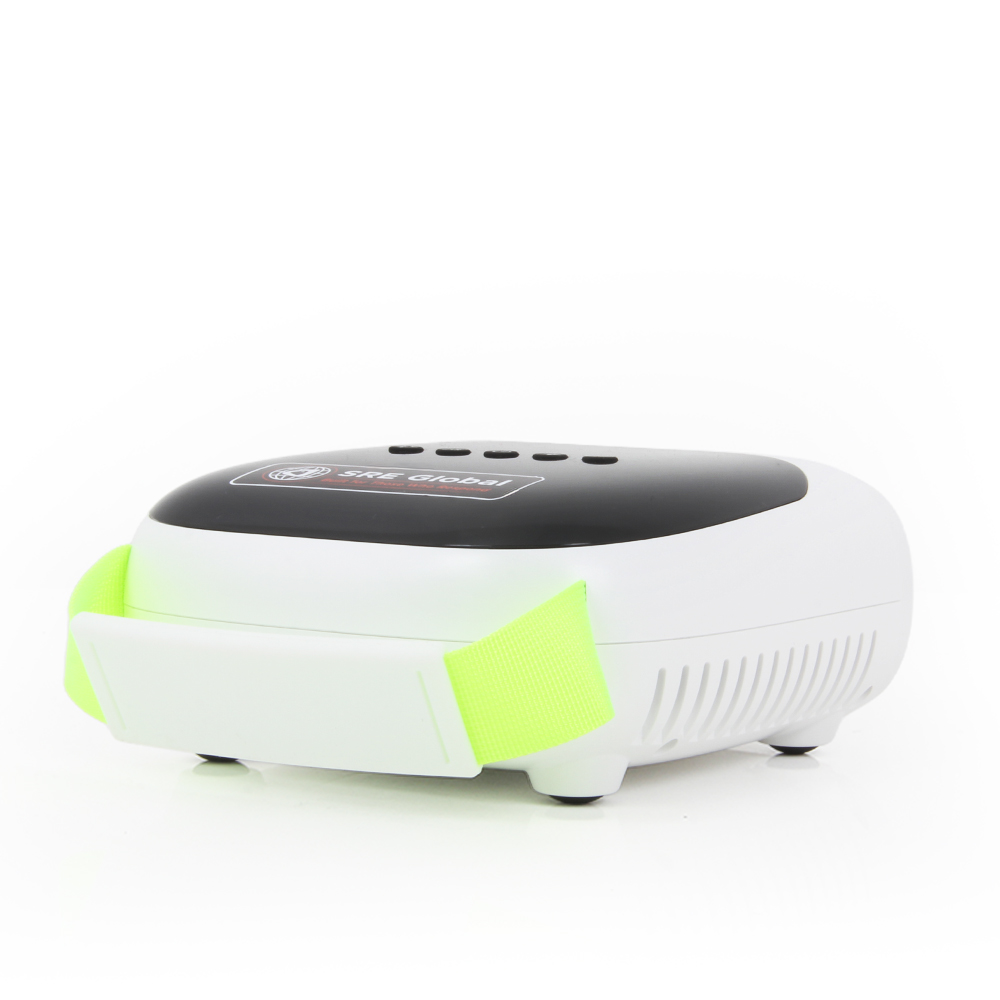 Rechargeable Air Pump | Neon strap included to help enhance visibility of pump in low light environments