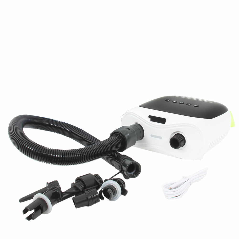Rechargeable Air Pump | include multiple different attachments and a USB to Type-C charging cable
